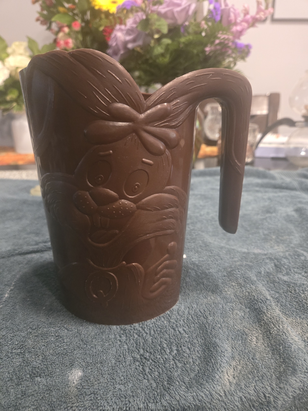 Vintage Nestlé Quik Bunny Milk Bag Pitcher Holder – Made in Canada
